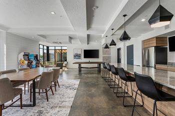Dining seating area